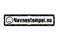 navnestempel gratis frakt